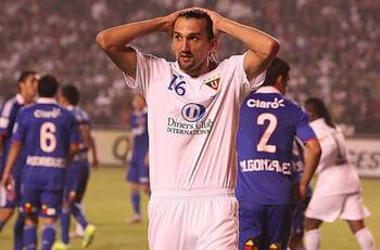 VIDEO | “No lo conozco”: Hernán Barcos ninguneó a exjugador de la U en Perú