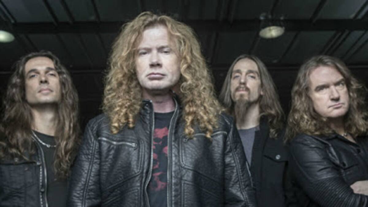 Dave Mustaine confirmó que Megadeth ya grabó su nuevo disco