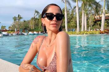 Fer Figueroa con casi ocho meses de embarazo deslumbra con fotografías artísticas sin ropa