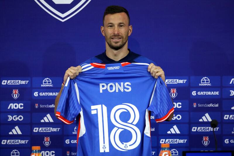 Luciano Pons en su llegada a la U: "Este es el paso más importante de mi carrera".