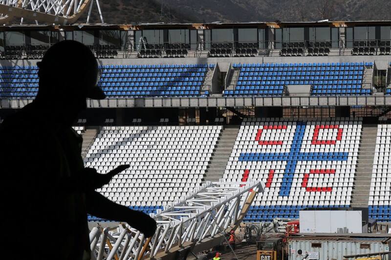 El nuevo estadio de la Universidad Católica. Foto: Agencia Aton.