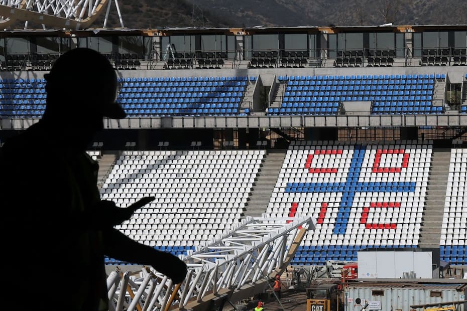 El nuevo estadio de la Universidad Católica. Foto: Agencia Aton.