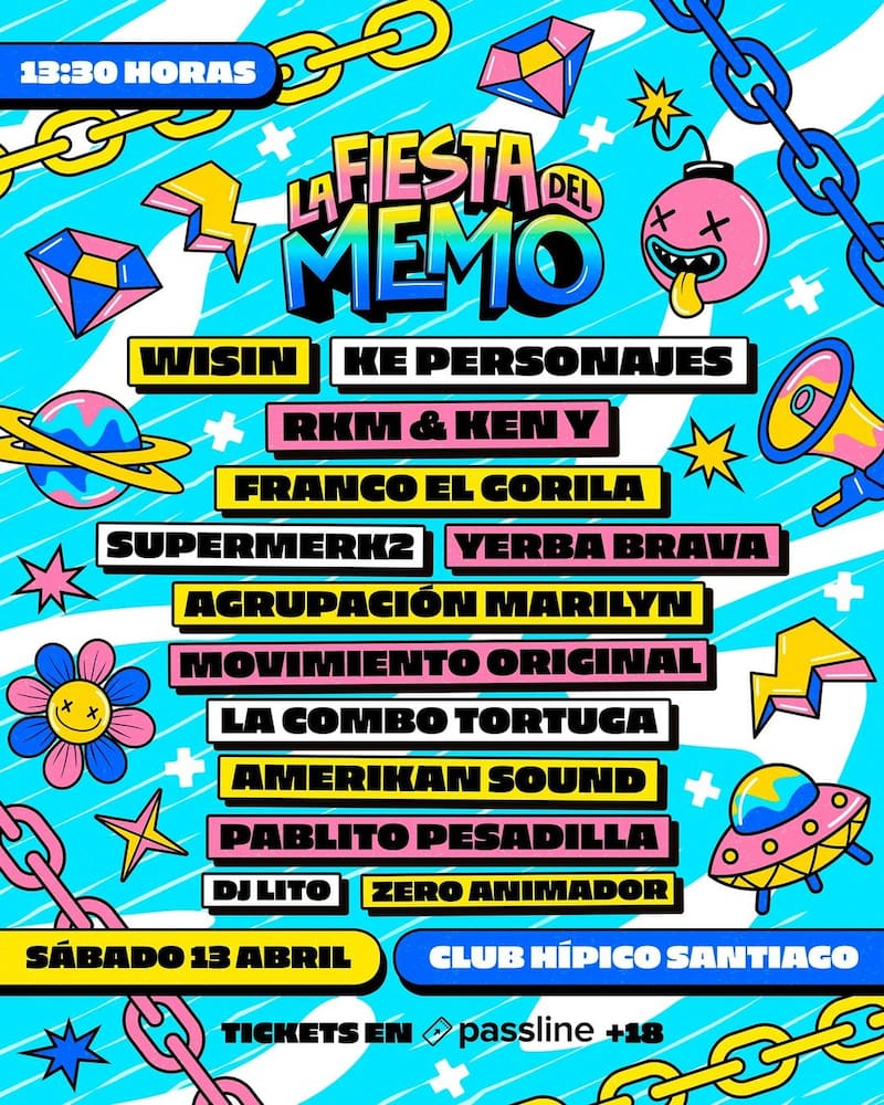 La Fiesta del Memo: Estos son los artistas