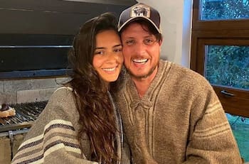 "Que tengamos otro hermoso año": Dominique Gallego y Rodrigo Wainraihgt orgullosos de sus hijos en su regreso a clases