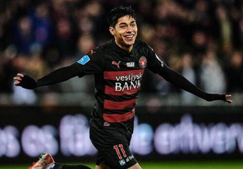 . El chileno en el Midtjylland.