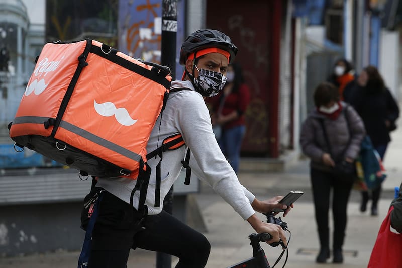 La aplicación es una de las plataformas líderes de delivery. Créditos: ATON.