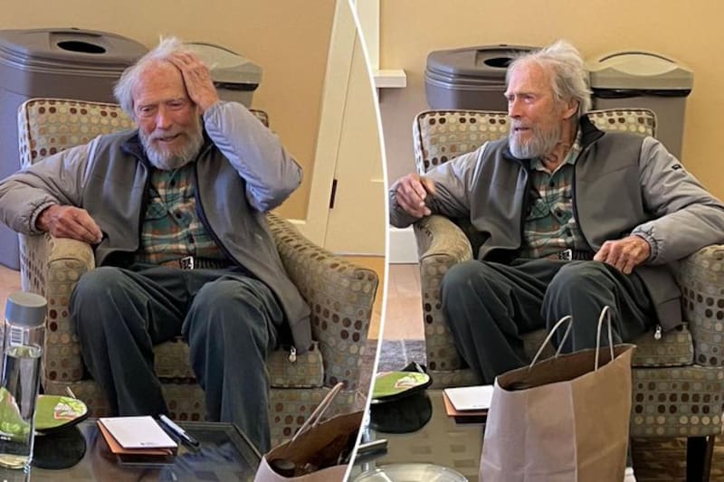 Clint Eastwood y su preocupante aspecto físico