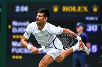 Novak Djokovic hace historia en Wimbledon: Disputará su semifinal 41 en Grand Slam