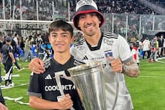 Hijo de Javier Correa anotó, festejó como crack y se consagró campeón en Colo Colo