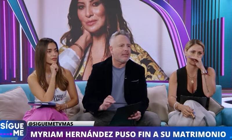 Sergio Marabolí reveló por qué terminó el matrimonio de Myriam Hernández. Créditos: Pantallazo TV+