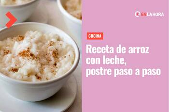 Receta de arroz con leche: Te enseñamos cómo hacer este postre paso a paso