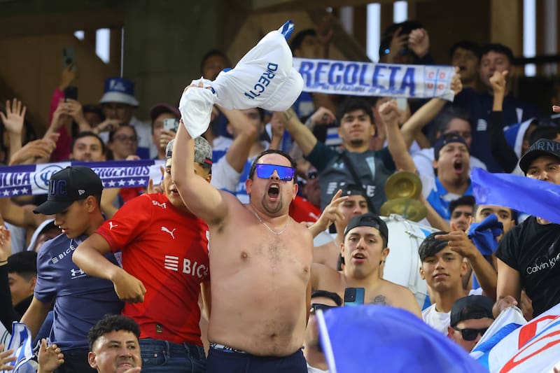 . Cruzados en el Claro Arena. Foto: Agencia Aton.