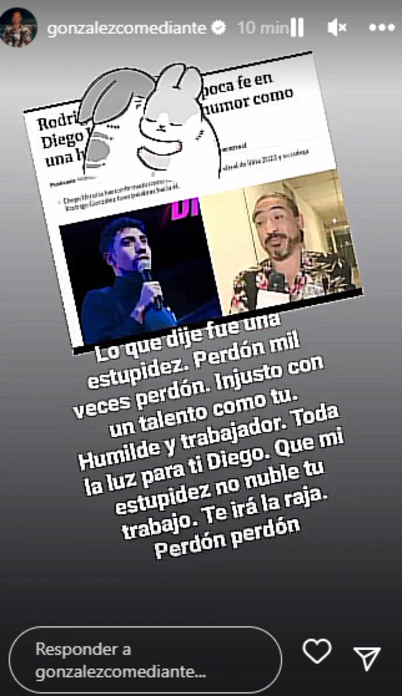 Pidió disculpas tras sus frases en "Contigo en la Mañana". / Instagram