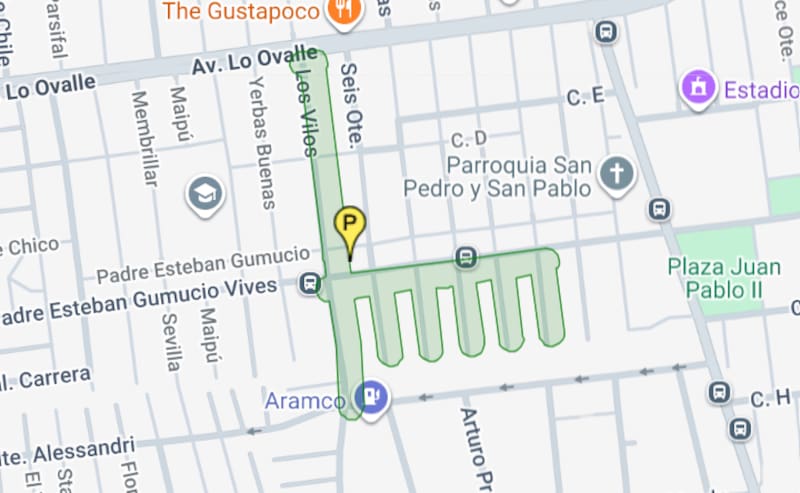 Este corte responde a trabajo programado por cambio de válvula. Foto: Aguas Andinas.