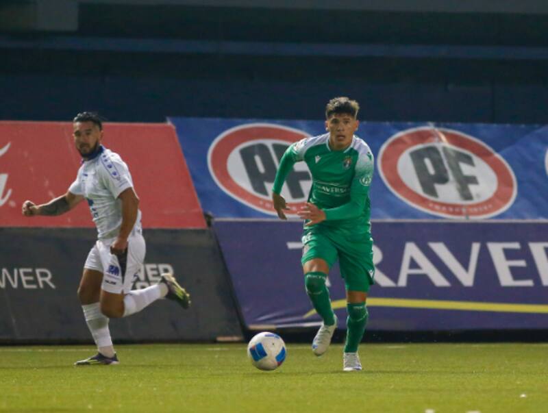 En su debut como titular frente a Deportes Concepción por Copa Chile. Foto: Audax Italiano