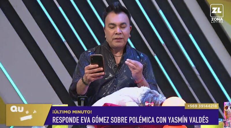 Luis Sandoval se contactó con Eva Gómez y respondió a Yasmín Valdés.