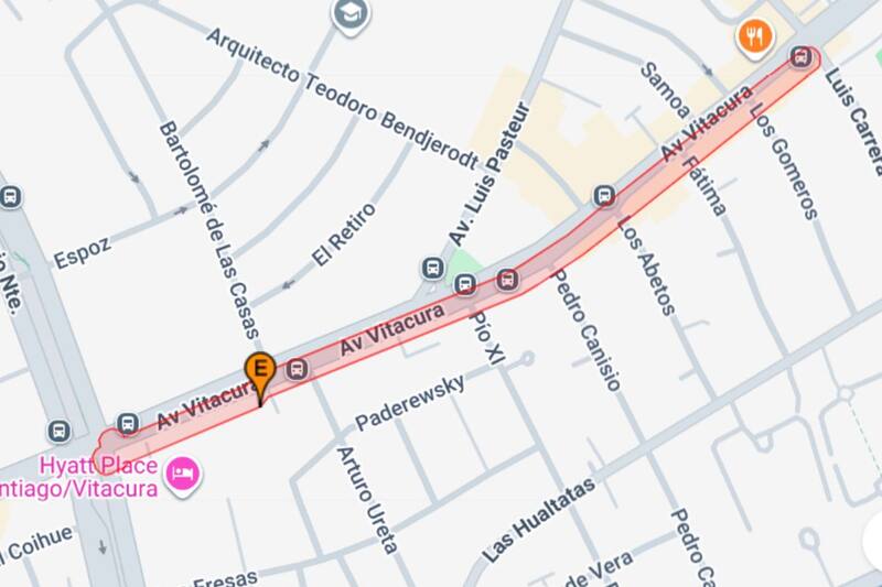 Vitacura.
Créditos: Aguas Andinas.
