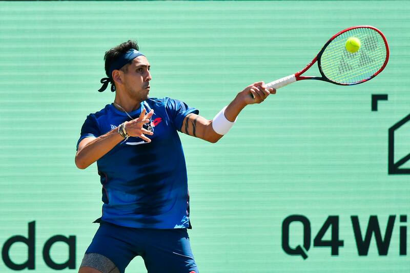 Tabilo ganó en su debut en Wimbledon. EFE