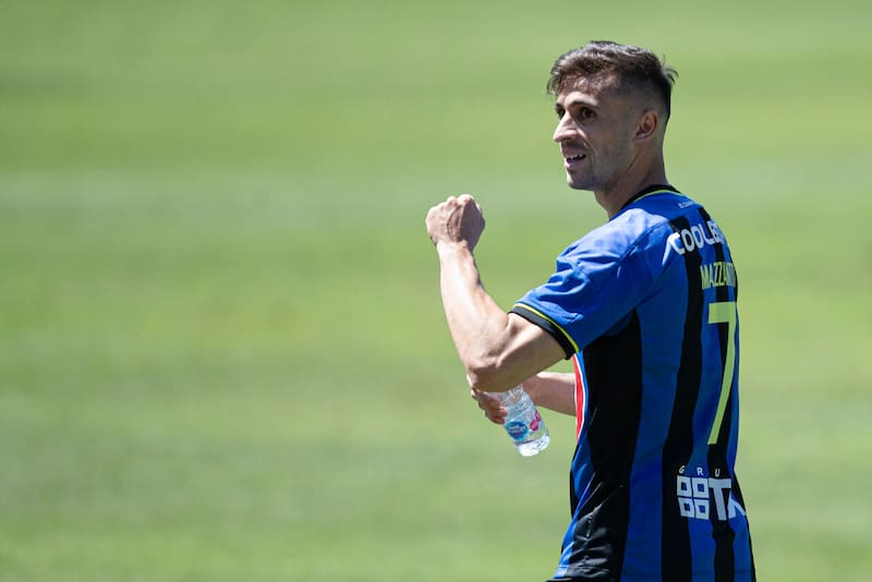 El delantero en su etapa en Huachipato. Foto: Aton.