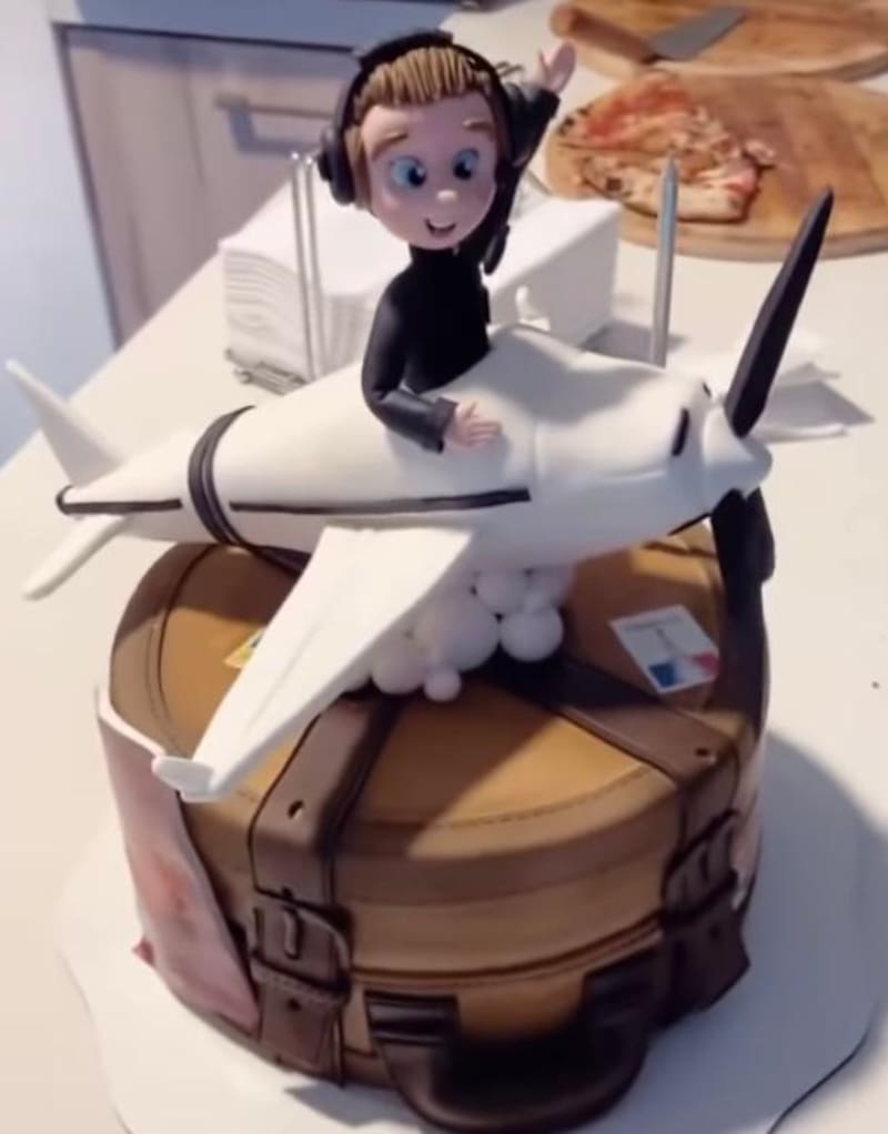 La especial torta de cumpleaños / Instagram