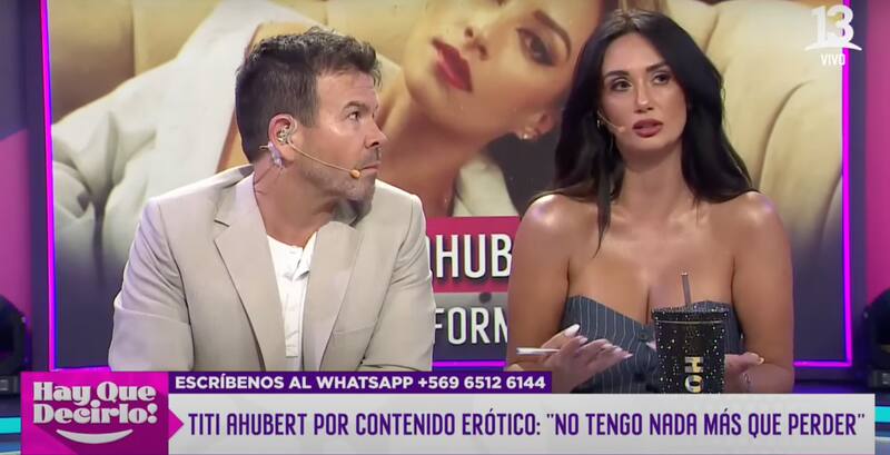 Pamela Díaz en picada contra Titi Ahubert.