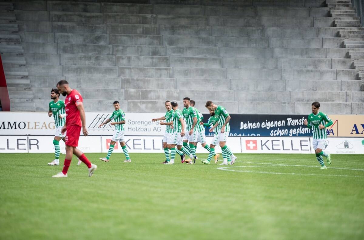 Betis de Manuel Pellegrini y Claudio Bravo comenzó con el pie derecho y goleó en un amistoso a FC Winterthur