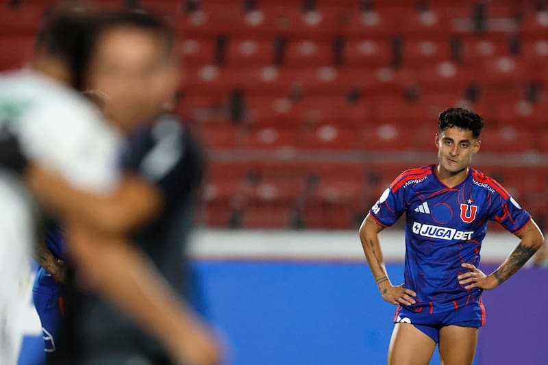 Los azules cayeron ante Palestino este miércoles. Foto: Aton.