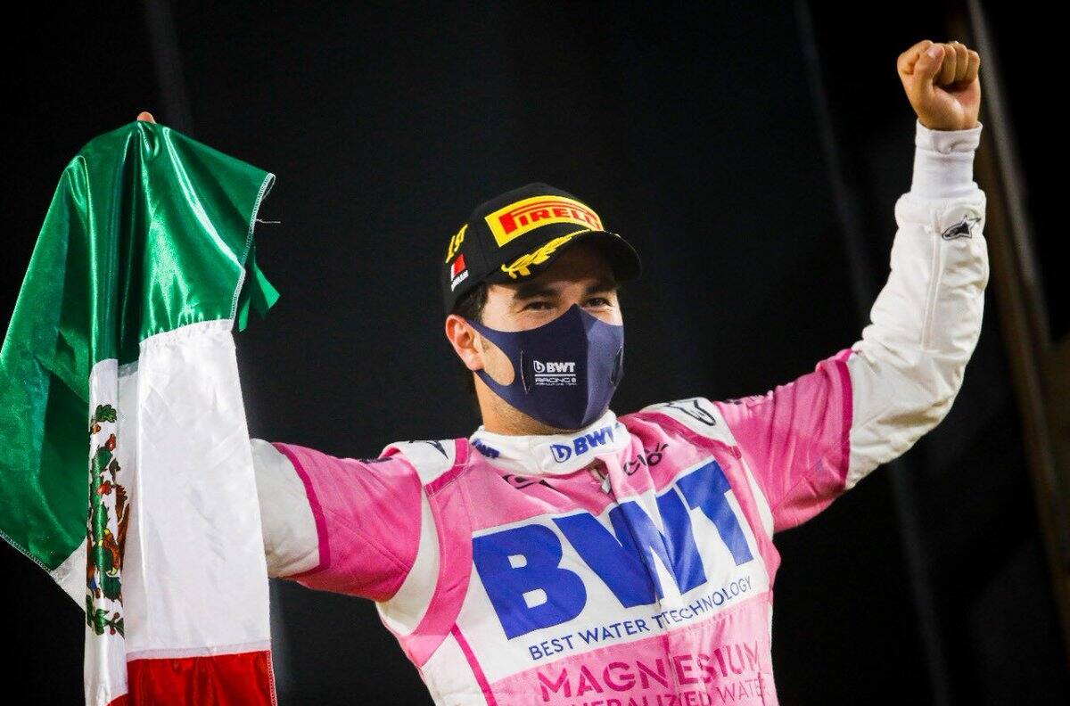 F1: Sergio "Checo" Pérez se une a felicitaciones por fiestas