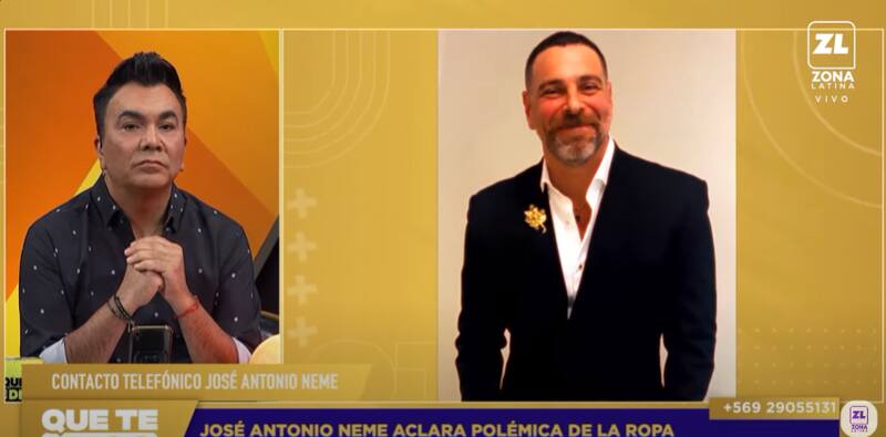 mostró vehemencia en su crítica a Que Te Lo Digo. Crédito: captura Zona Latina.