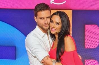 VIDEO| "Se viene la tormenta": Pamela Díaz compartió acaramelado momento con Jean Philippe Cretton