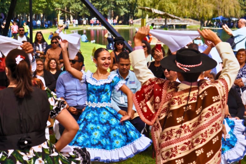 El evento reúne viñas, gastronomía y espectáculos en un ambiente totalmente familiar. Créditos: Tren del Recuerdo.
