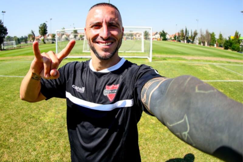 Emanuel Herrera duró poco tiempo en Ñublense de Chillán.