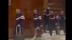 VIDEO | No solo Boca Juniors: Nacional también llegó a Chile para la Copa Libertadores