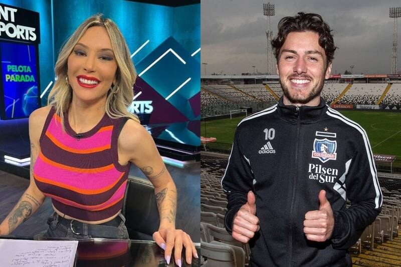 El ex jugador de Colo Colo publicó fotos con la psicóloga deportiva.