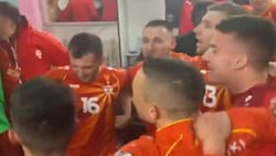 VIDEO| La eufórica celebración de Macedonia del Norte en el camarín tras eliminar a Italia del Mundial