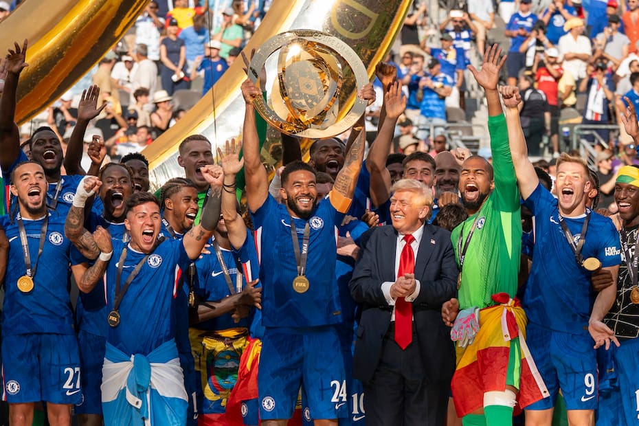 Ganó el Mundial de Clubes sin auspiciador. EFE