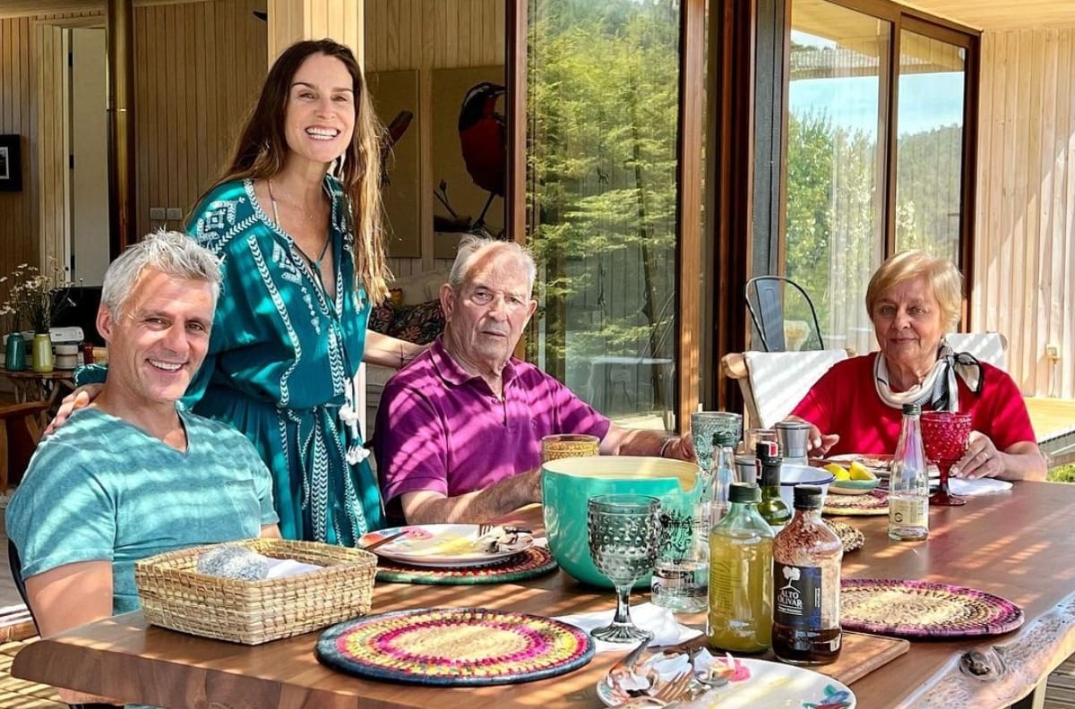 María Gracia Subercaseaux compartió la especial salida junto a sus suegros en Chiloé