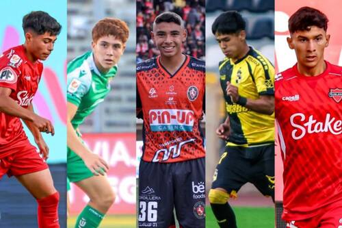 Los 5 juveniles hicieron su debut oficial en Primera División.