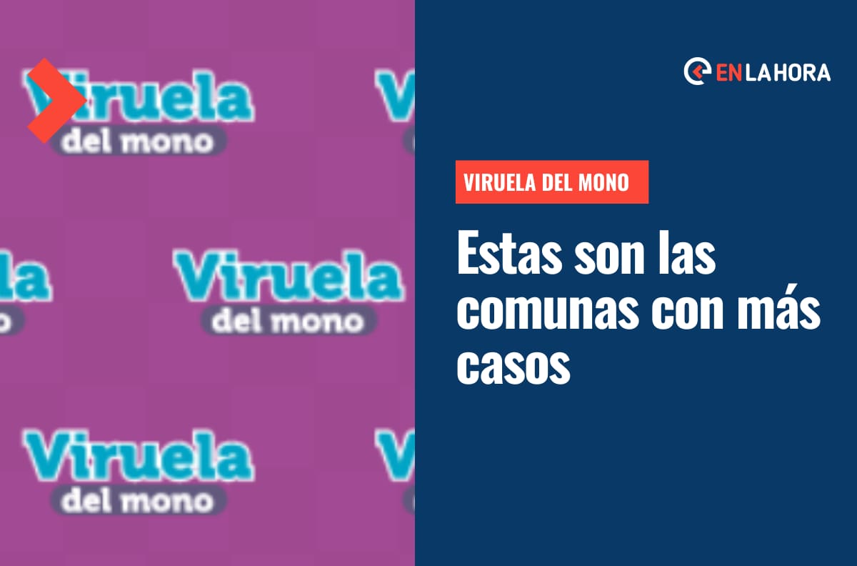 Viruela del Mono: ¿Qué comunas de la Región Metropolitana tienen más casos de esta enfermedad?