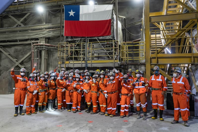 La empresa de minería ofrece trabajo en una de sus faenas más importantes.