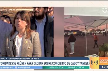 Acusó incumplimiento y no descartó suspensión: Delegada presidencial responsabilizó a Bizarro por los graves problemas del show de Daddy Yankee