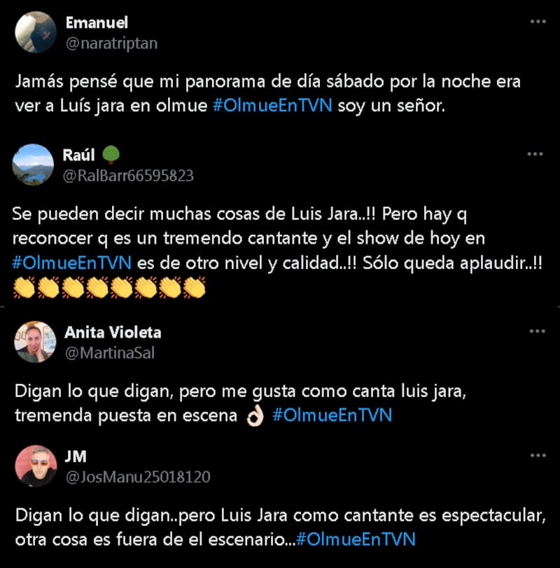 Reacciones del show del cantante en Olmué 2025.