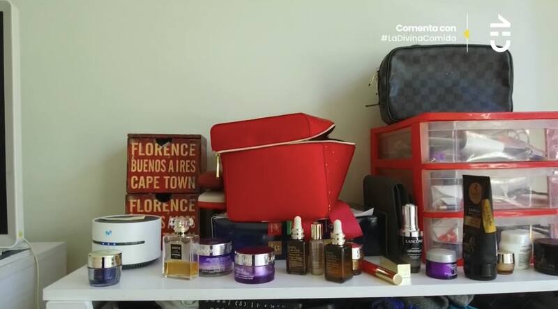 El mueble que mantiene repleto de cosméticos / CHV