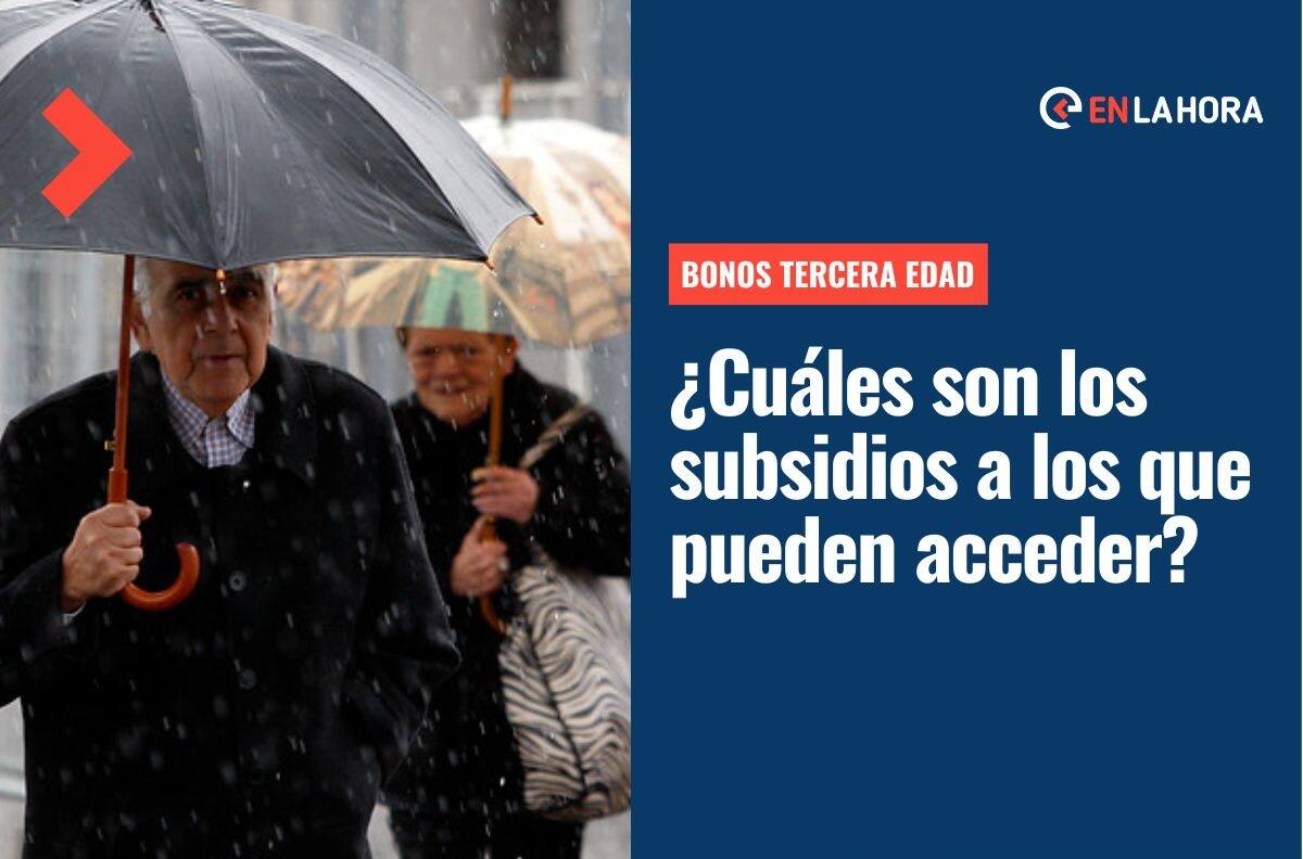 Bonos Tercera Edad: Revisa los beneficios a los que pueden acceder los adultos mayores