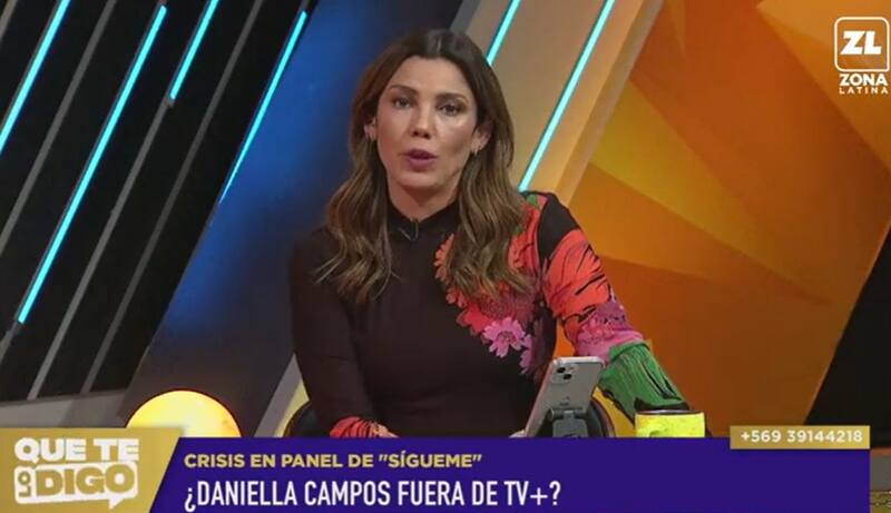 Paula Escobar desclasificó nuevo conflicto entre Daniella Campos y Daniela Aránguiz. Créditos: Pantallazo Zona Latina