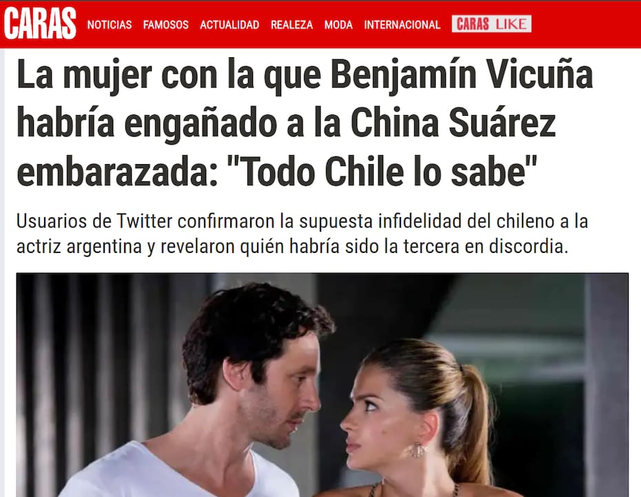 El medio argentino utilizó como fuente un tuit que, al rato, fue eliminado.