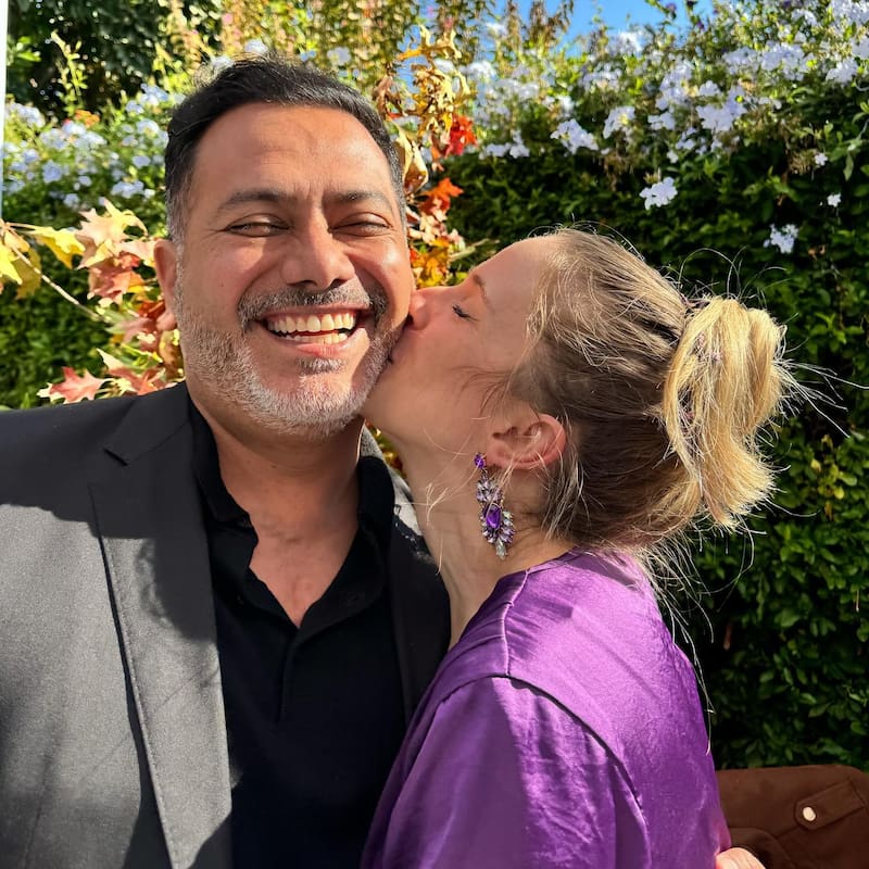 Alison Mandel y Pedro Ruminot tienen un hijo, Baltazar