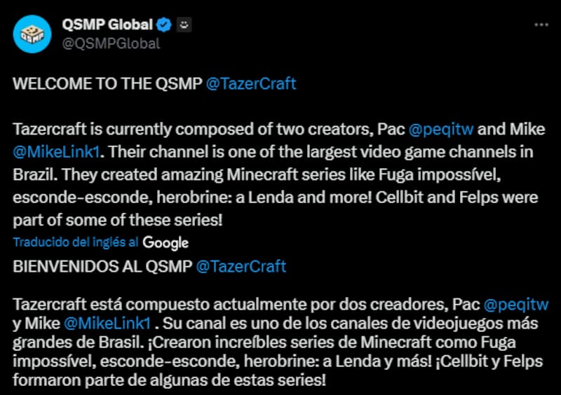 Créditos: Quackity Studios.