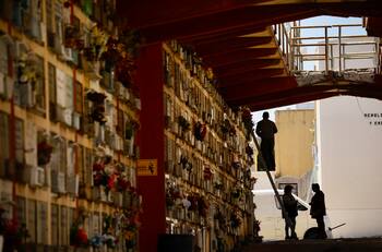 Trabajador de cementerio en Viña del Mar encontró un saco con un cráneo humano en medio del recinto