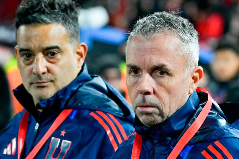 , DT de Universidad de Chile. Foto: Agencia Aton.